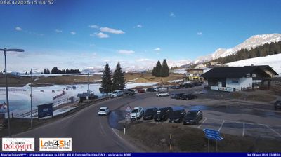 immagine della webcam nei dintorni di Alpe Cermis: webcam Pampeago