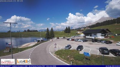 immagine della webcam nei dintorni di Ski Area Alpe Lusia: webcam Pampeago