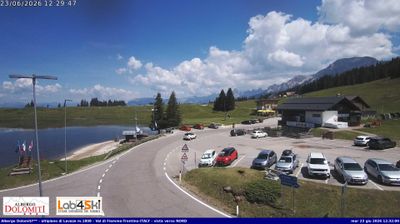 immagine della webcam nei dintorni di Bellamonte: webcam Pampeago