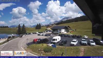 immagine della webcam nei dintorni di Alpe Cermis: webcam Pampeago