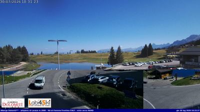 immagine della webcam nei dintorni di Soraga di Fassa: webcam Pampeago