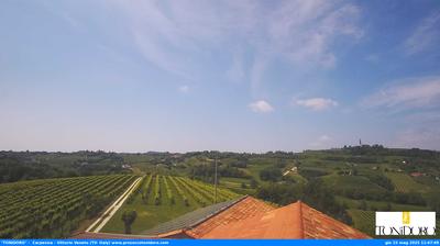 immagine della webcam nei dintorni di Revine Lago: webcam San Pietro di Feletto