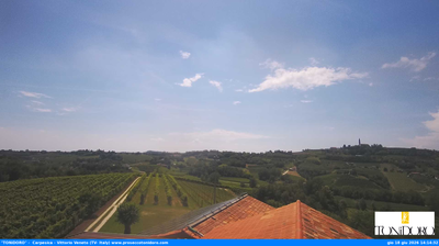 immagine della webcam nei dintorni di Revine Lago: webcam San Pietro di Feletto