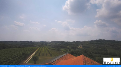 immagine della webcam nei dintorni di Revine Lago: webcam San Pietro di Feletto