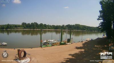 immagine della webcam nei dintorni di Reggio Emilia: webcam Boretto