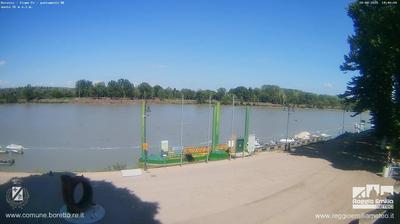 immagine della webcam nei dintorni di Reggio Emilia: webcam Boretto