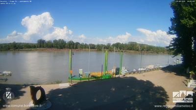 immagine della webcam nei dintorni di Reggio Emilia: webcam Boretto