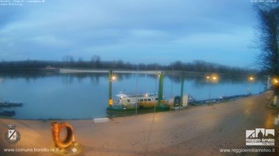 immagine della webcam nei dintorni di Reggio Emilia: webcam Boretto
