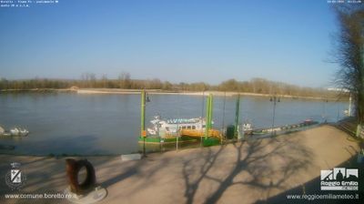 immagine della webcam nei dintorni di Roccabianca: webcam Boretto