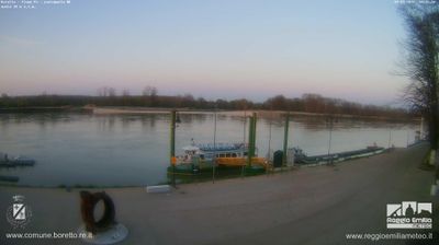 immagine della webcam nei dintorni di Roccabianca: webcam Boretto