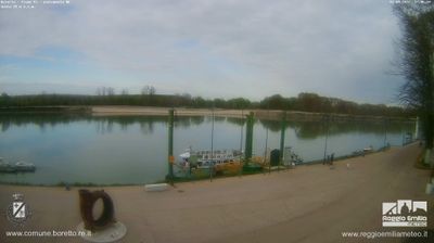 immagine della webcam nei dintorni di Reggio Emilia: webcam Boretto