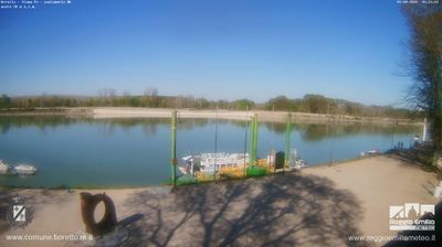 immagine della webcam nei dintorni di Parma Aeroporto: webcam Boretto