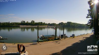 immagine della webcam nei dintorni di Trefiumi: webcam Boretto