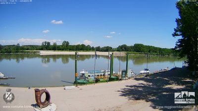 immagine della webcam nei dintorni di Roccabianca: webcam Boretto