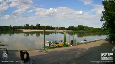 immagine della webcam nei dintorni di Trefiumi: webcam Boretto