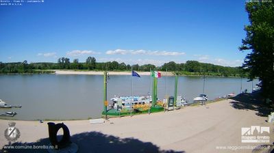 immagine della webcam nei dintorni di Reggiolo: webcam Boretto