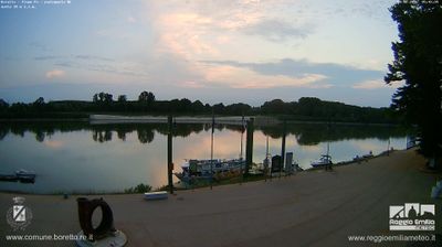 immagine della webcam nei dintorni di Suzzara: webcam Boretto