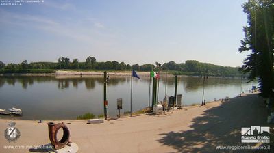 immagine della webcam nei dintorni di Bagnolo in Piano: webcam Boretto