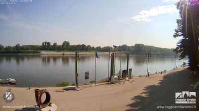 immagine della webcam nei dintorni di Trefiumi: webcam Boretto