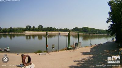 immagine della webcam nei dintorni di Trefiumi: webcam Boretto