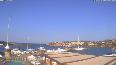 immagine della webcam nei dintorni di Santa Teresa Gallura: webcam Porto Cervo