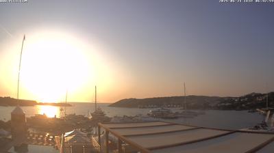 immagine della webcam nei dintorni di Murta Maria: webcam Porto Cervo