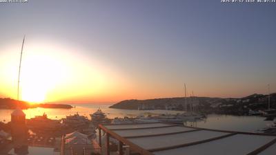 immagine della webcam nei dintorni di Santa Teresa Gallura: webcam Porto Cervo