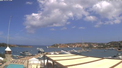 immagine della webcam nei dintorni di Santa Teresa Gallura: webcam Porto Cervo