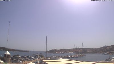 immagine della webcam nei dintorni di Murta Maria: webcam Porto Cervo