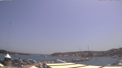 immagine della webcam nei dintorni di Murta Maria: webcam Porto Cervo