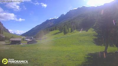 immagine della webcam nei dintorni di Chamole': webcam Rhemes-Notre-Dame