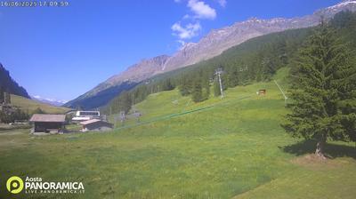 immagine della webcam nei dintorni di Punta Helbronner: webcam Rhemes-Notre-Dame