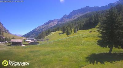 immagine della webcam nei dintorni di Villeneuve: webcam Rhemes-Notre-Dame