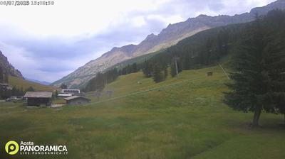 immagine della webcam nei dintorni di Punta Helbronner: webcam Rhemes-Notre-Dame