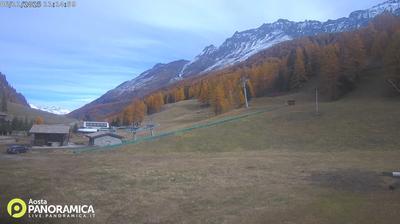 immagine della webcam nei dintorni di La Palud: webcam Rhemes-Notre-Dame