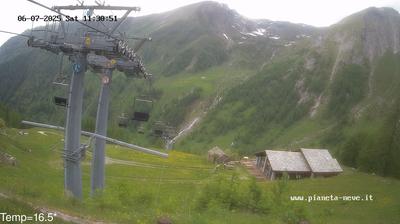 Preview delle webcam di Valprato Soana: Piamprato - Piedmont - Sciovie di Piamprato