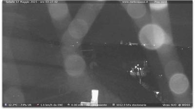 Preview delle webcam di Pisa › Sud: PANORAMA con vista in lontananza Torre Duomo e Battistero di