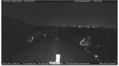 immagine della webcam nei dintorni di Viareggio: webcam Marina Di Pisa