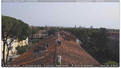 immagine della webcam nei dintorni di Casciana Terme Lari: webcam Marina Di Pisa