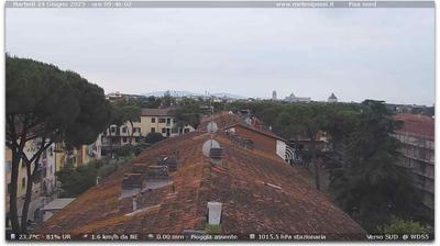 immagine della webcam nei dintorni di Ponsacco: webcam Marina Di Pisa
