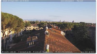 immagine della webcam nei dintorni di Pisa: webcam Marina Di Pisa