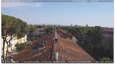 immagine della webcam nei dintorni di Massarosa: webcam Marina Di Pisa