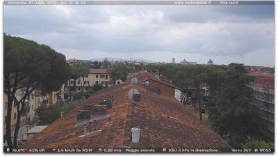 immagine della webcam nei dintorni di Nibbiaia: webcam Marina Di Pisa