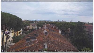 immagine della webcam nei dintorni di Livorno: webcam Marina Di Pisa