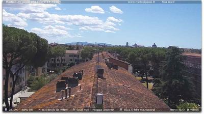 immagine della webcam nei dintorni di Viareggio: webcam Marina Di Pisa