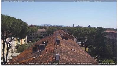 immagine della webcam nei dintorni di Torre Del Lago Puccini: webcam Marina Di Pisa