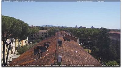 immagine della webcam nei dintorni di La Vettola: webcam Marina Di Pisa