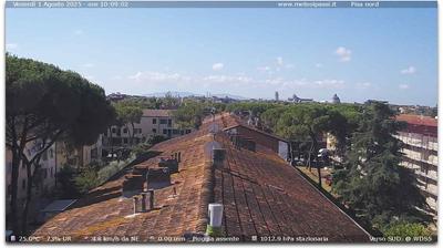 immagine della webcam nei dintorni di Pontedera: webcam Marina Di Pisa