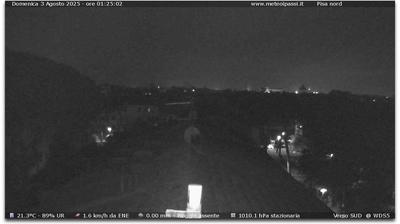 immagine della webcam nei dintorni di Casciana Terme Lari: webcam Marina Di Pisa
