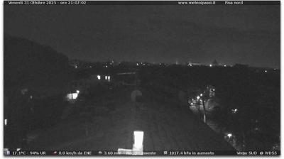immagine della webcam nei dintorni di Pisa: webcam Calambrone
